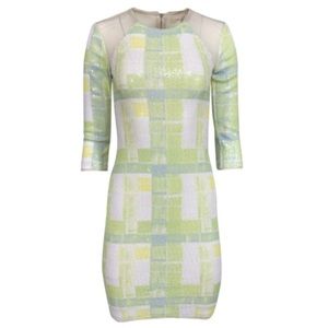 Rachel Roy Sequins Cocktail Dress